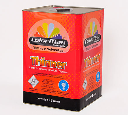Embalagem de Thinner ColorMax